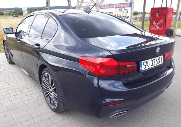 BMW Seria 5 cena 116850 przebieg: 251000, rok produkcji 2017 z Słupca małe 7